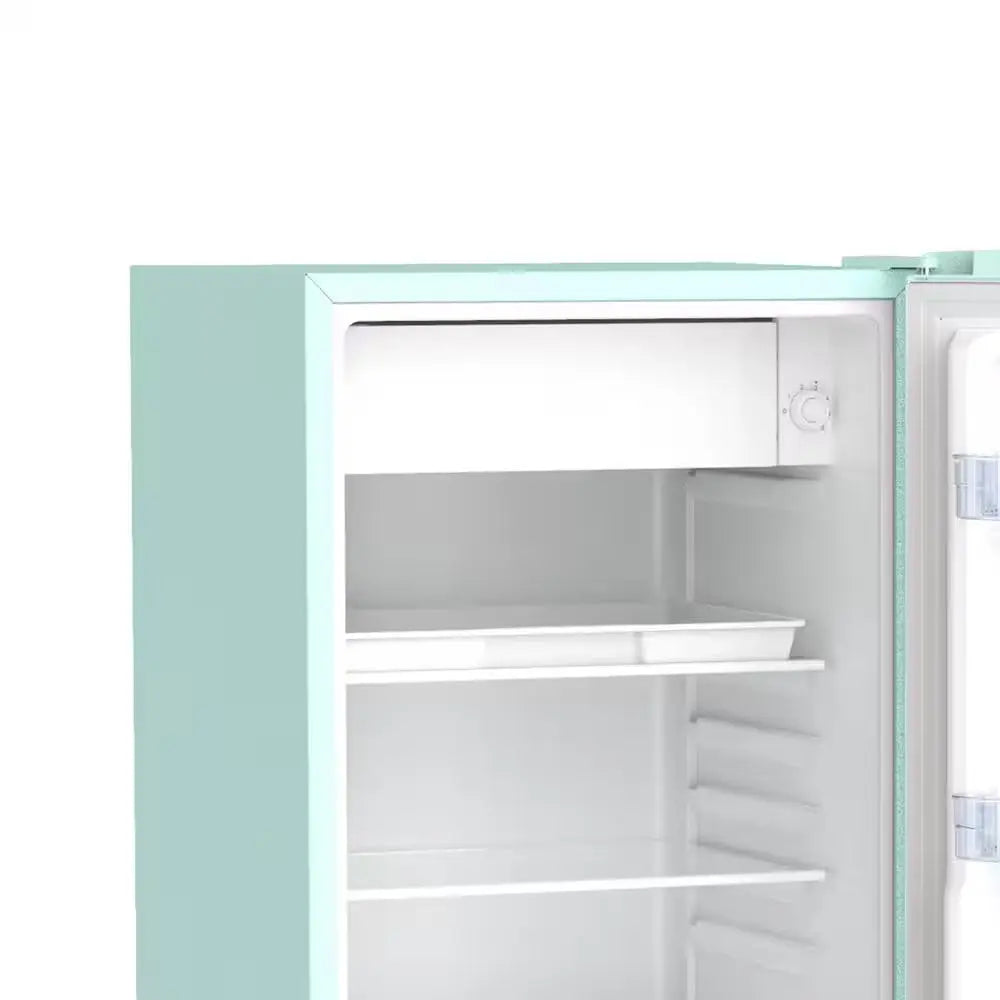 Retro Series 3.1 Cu. Ft. Compact Mini Fridge with Freezer in Seafoam Green | Fridge.com