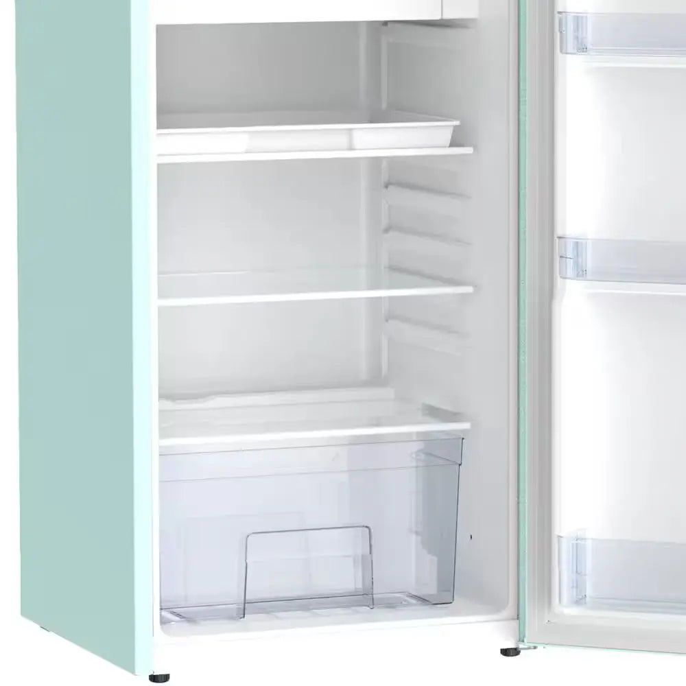 Retro Series 3.1 Cu. Ft. Compact Mini Fridge with Freezer in Seafoam Green | Fridge.com