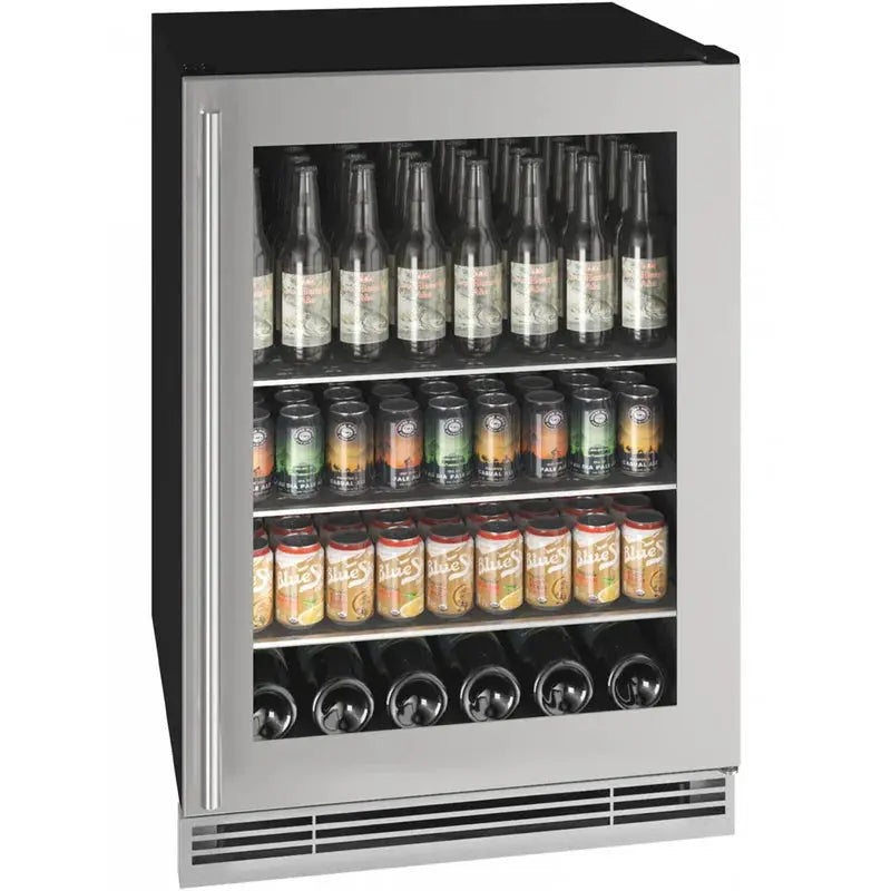 Reversible 194 Can 24" Undercounter Beverage Refrigerator | Fridge.com