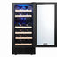 SOTOLA 14.9'' 28 Bottle Dual Zone Wine Refrigerator | Fridge.com