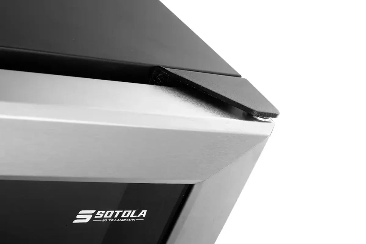 SOTOLA 14.9'' 28 Bottle Dual Zone Wine Refrigerator | Fridge.com