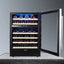 SOTOLA 23.4'' 46 Bottle Dual Zone Wine Refrigerator | Fridge.com