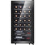 STAIGIS 17.3'' 28 Bottle Single Zone Freestanding Wine Refrigerator | Fridge.com