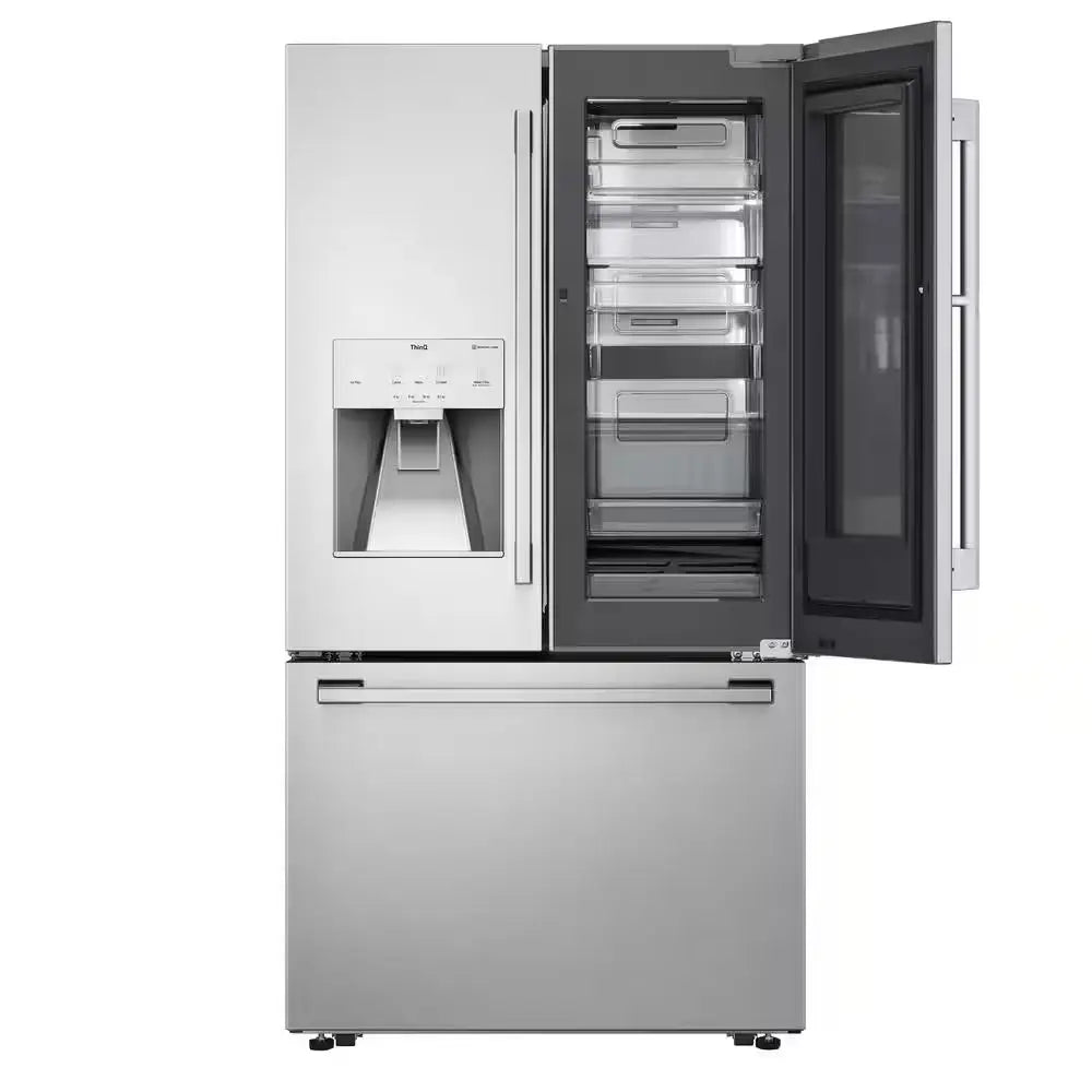 STUDIO 24 Cu. Ft. SMART Counter Depth French Door Refrigerator in Stainless Steel with Instaview Door-In-Door, Craft Ice | Fridge.com