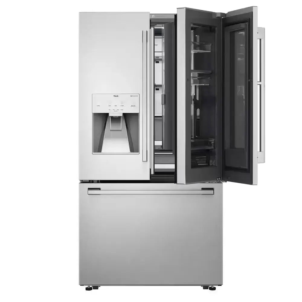 STUDIO 24 Cu. Ft. SMART Counter Depth French Door Refrigerator in Stainless Steel with Instaview Door-In-Door, Craft Ice | Fridge.com