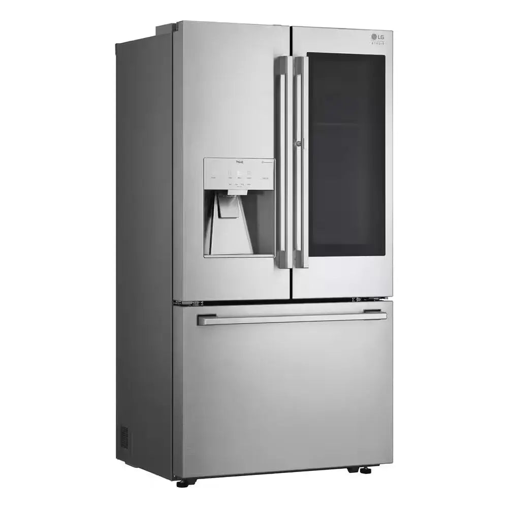 STUDIO 24 Cu. Ft. SMART Counter Depth French Door Refrigerator in Stainless Steel with Instaview Door-In-Door, Craft Ice | Fridge.com