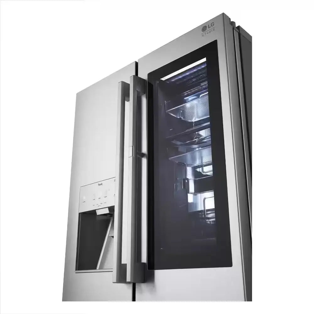 STUDIO 24 Cu. Ft. SMART Counter Depth French Door Refrigerator in Stainless Steel with Instaview Door-In-Door, Craft Ice | Fridge.com