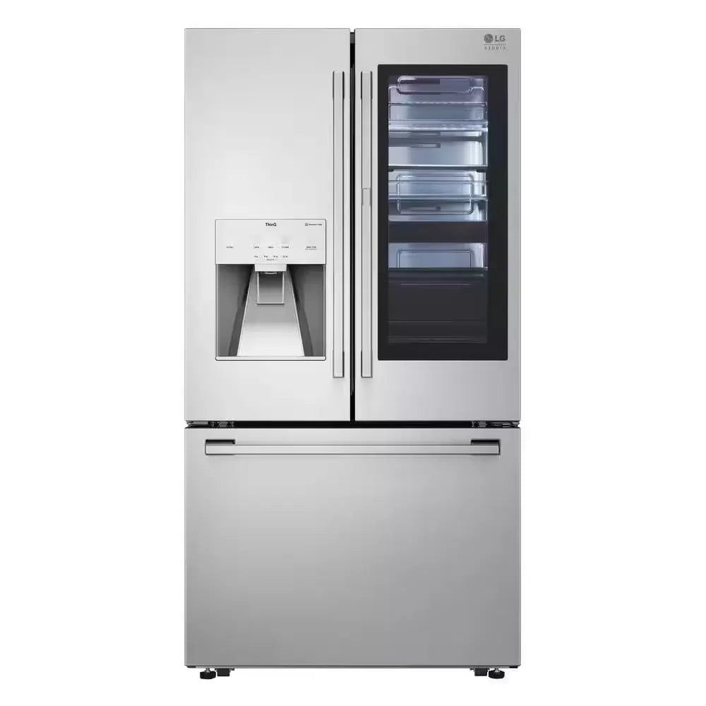 STUDIO 24 Cu. Ft. SMART Counter Depth French Door Refrigerator in Stainless Steel with Instaview Door-In-Door, Craft Ice | Fridge.com