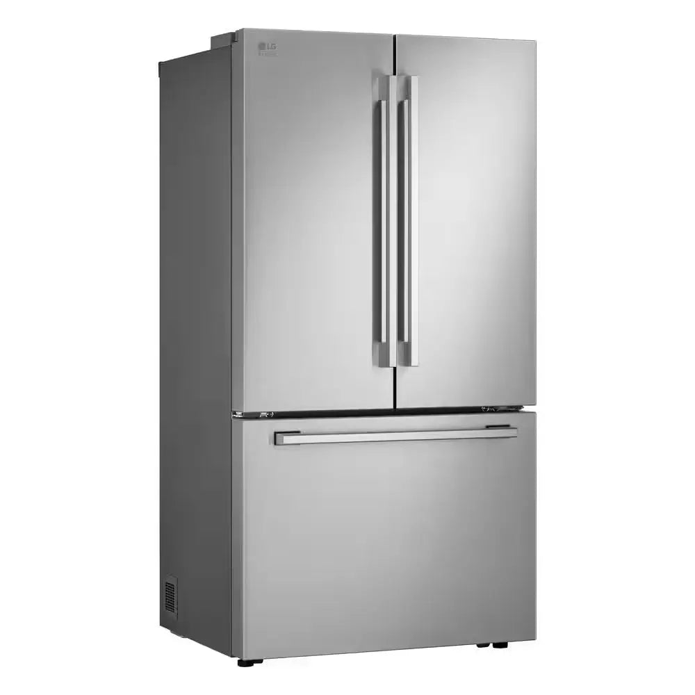 STUDIO 27 Cu. Ft. SMART Counter Depth 3-Door French Door Refrigerator in Printproof Stainless Steel with Water and Ice | Fridge.com