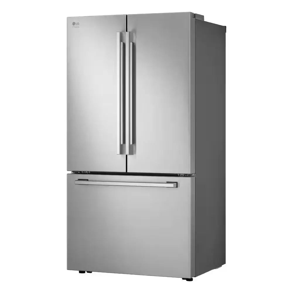 STUDIO 27 Cu. Ft. SMART Counter Depth 3-Door French Door Refrigerator in Printproof Stainless Steel with Water and Ice | Fridge.com