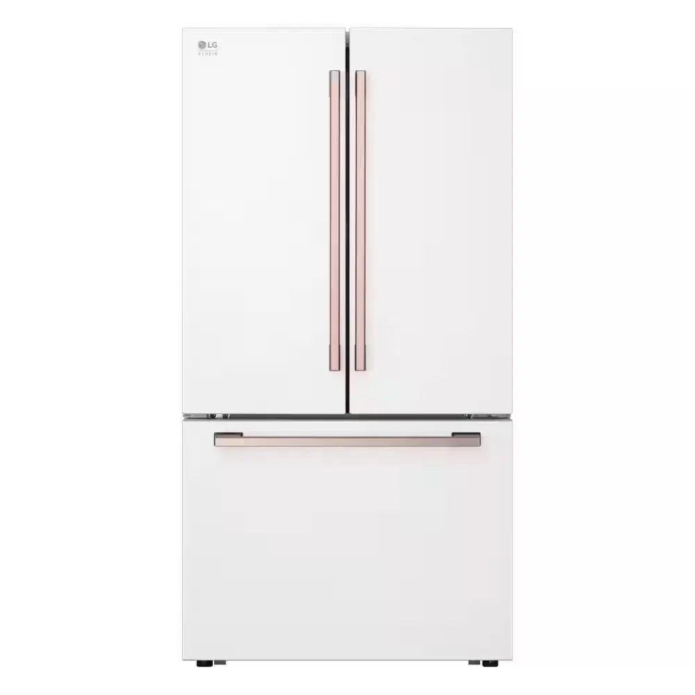 STUDIO 27 Cu. Ft. SMART Counter Depth 3-Door French Door Refrigerator in Printproof Stainless Steel with Water and Ice | Fridge.com