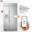 STUDIO 42 In. W 26 Cu. Ft. SMART Built-In Side by Side Refrigerator in Stainless Steel with Tall Ice & Water Dispenser | Fridge.com