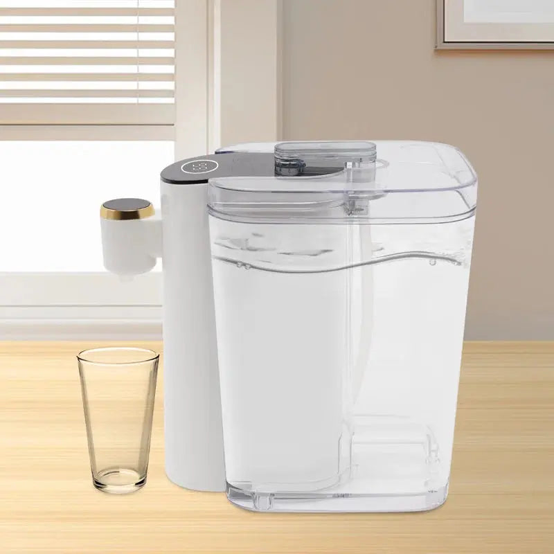 SUNYOU White Free Standing Countertop Electric Water Dispenser | Fridge.com