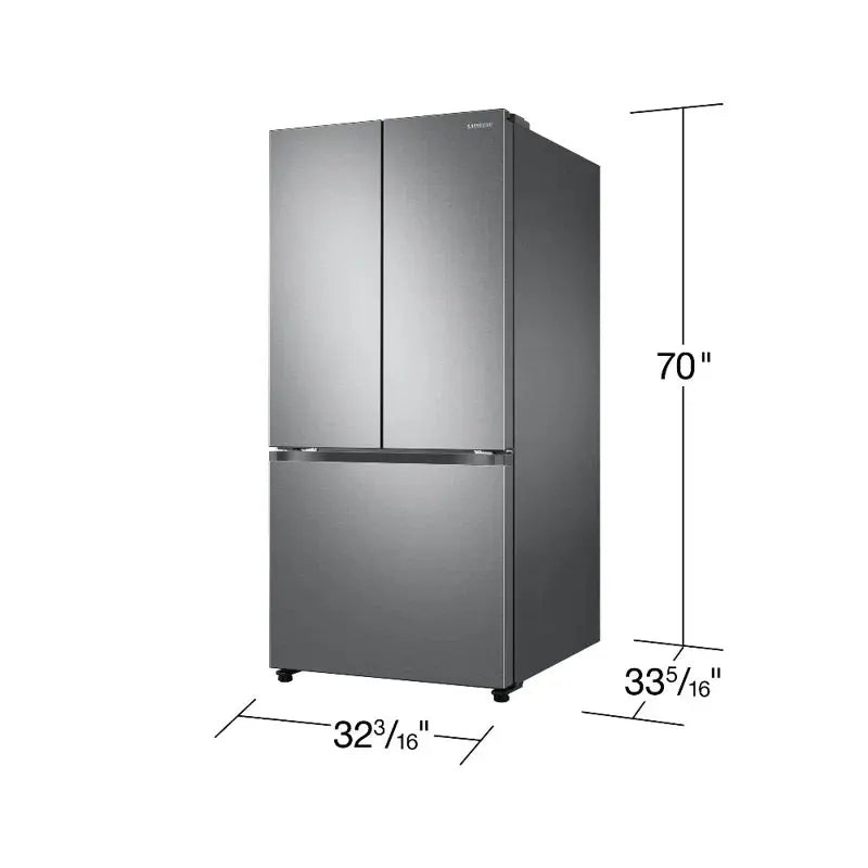 Samsung 25 Cu. Ft. 33" 3-Door French Door Refrigerator with Beverage Center | Fridge.com