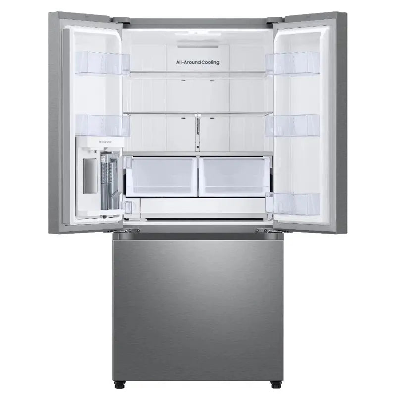 Samsung 25 Cu. Ft. 33" 3-Door French Door Refrigerator with Beverage Center | Fridge.com