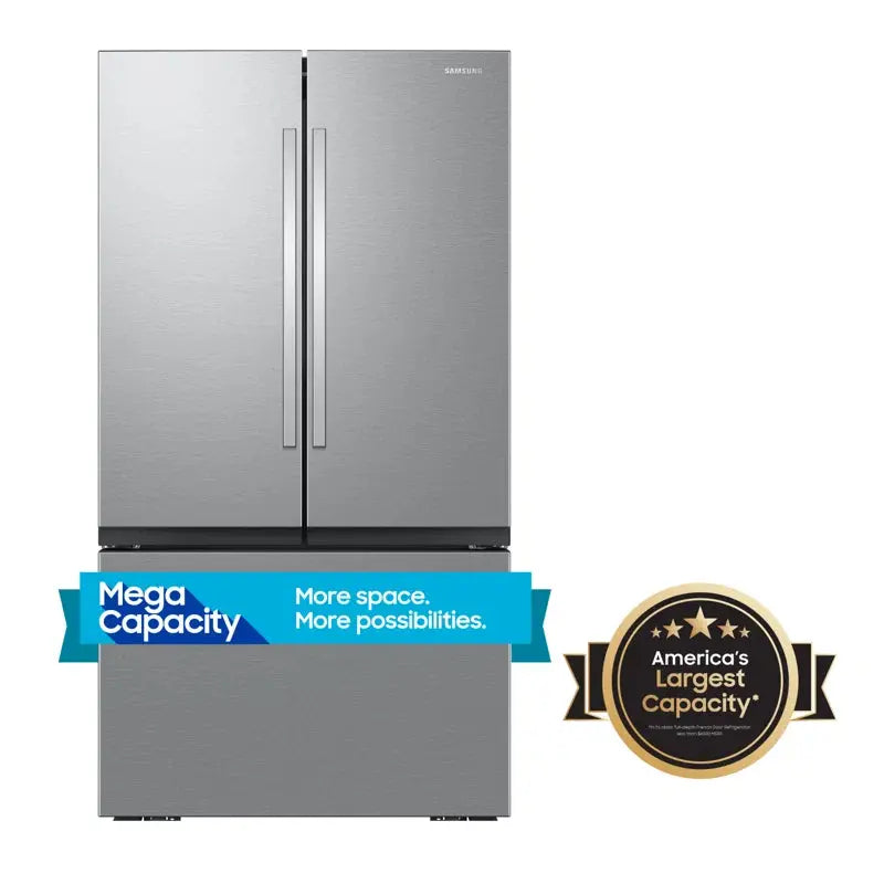 Samsung 32 Cu. Ft. Mega Capacity 3-Door French Door Refrigerator with Dual Auto Ice Maker | Fridge.com