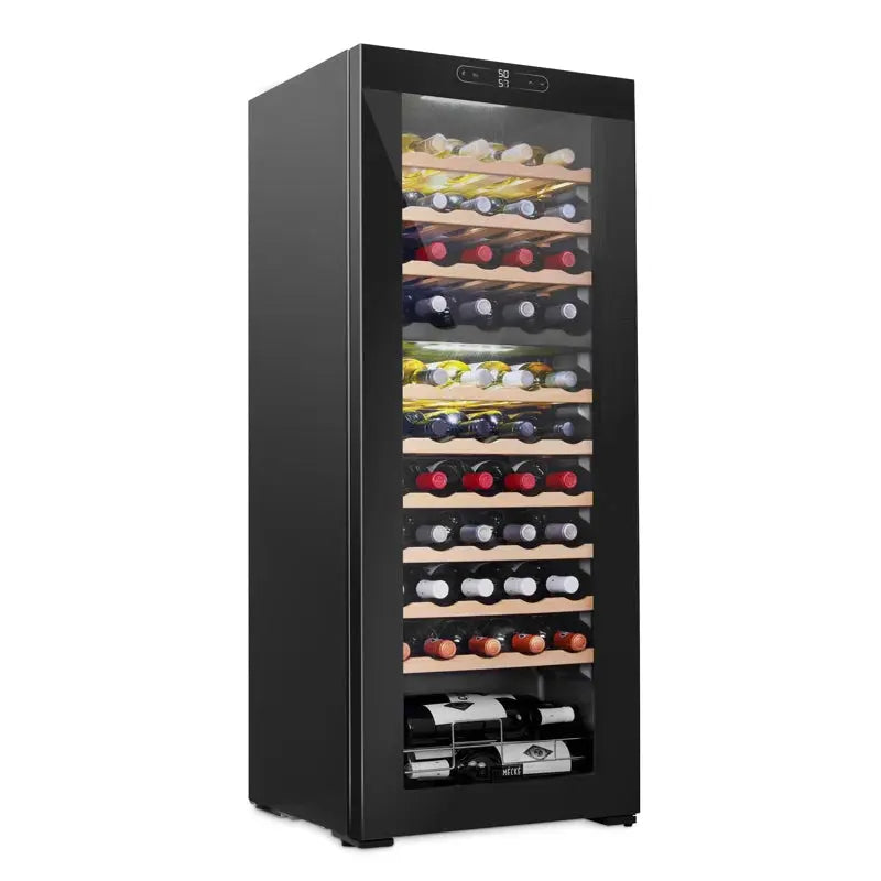 Schmécké 20.1'' 55 Bottle Dual Zone Freestanding Wine Refrigerator | Fridge.com