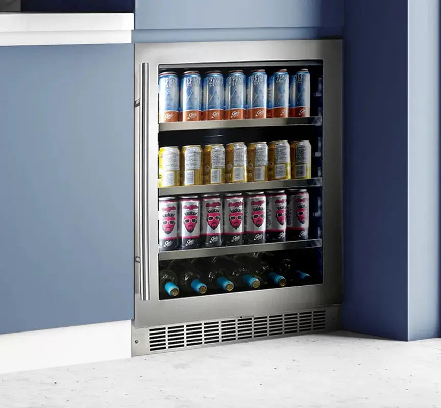 Silhouette Professional 126 Can 23" Undercounter Beverage Refrigerator | Fridge.com