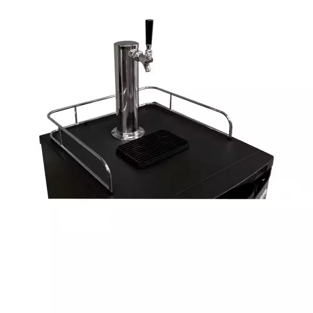 Single Tap Stainless Steel Kegerator | Fridge.com