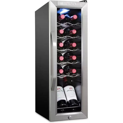 Single Zone 12-Bottle Freestanding Wine Cooler | Fridge.com