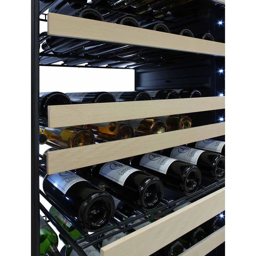 Single-Zone 173-Bottle Freestanding Backlit Panel Wine Cooler | Fridge.com