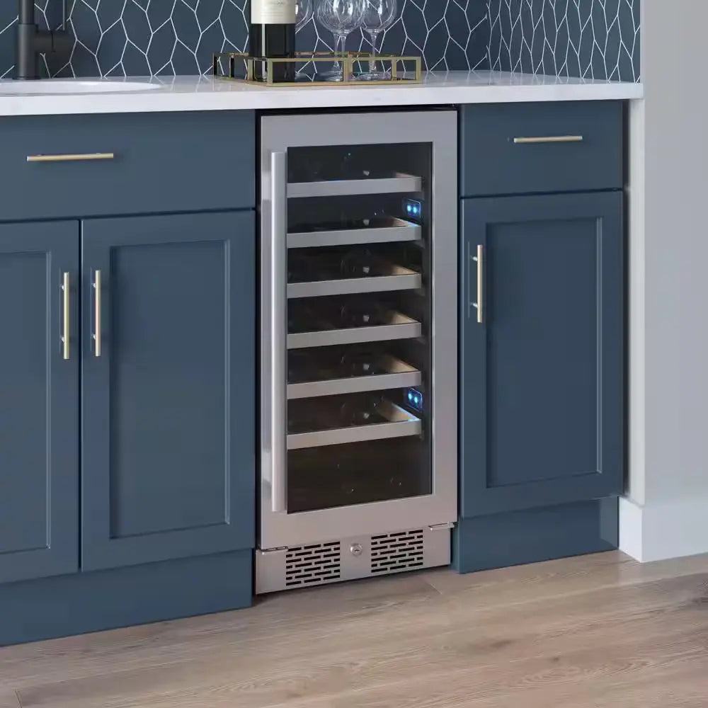 Single Zone 27-Bottle Built-In Wine Cooler | Fridge.com