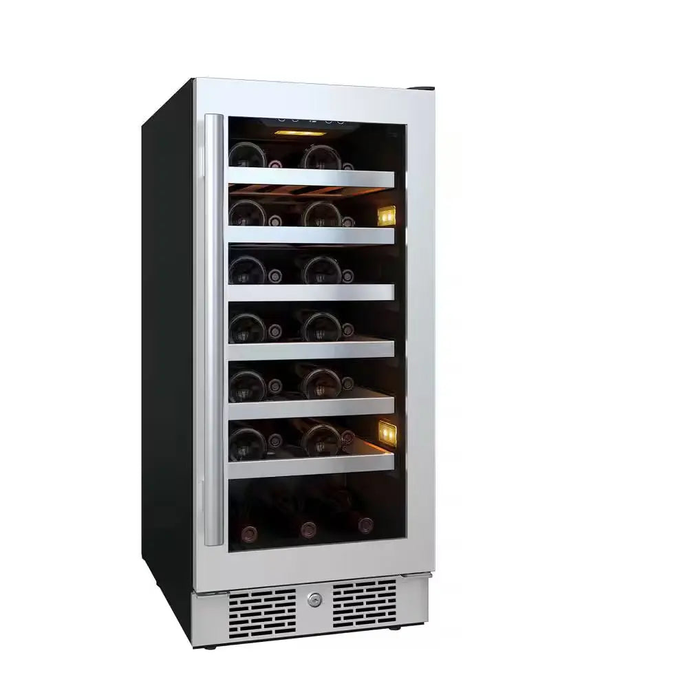 Single Zone 27-Bottle Built-In Wine Cooler | Fridge.com