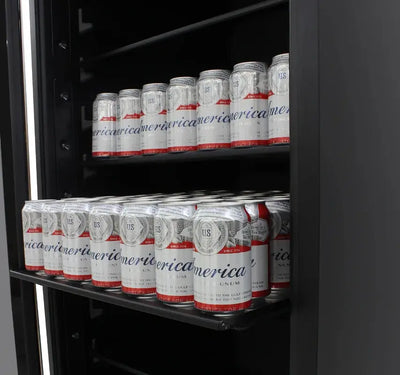 Single-Zone 430 Can 24" Convertible Beverage Refrigerator | Fridge.com