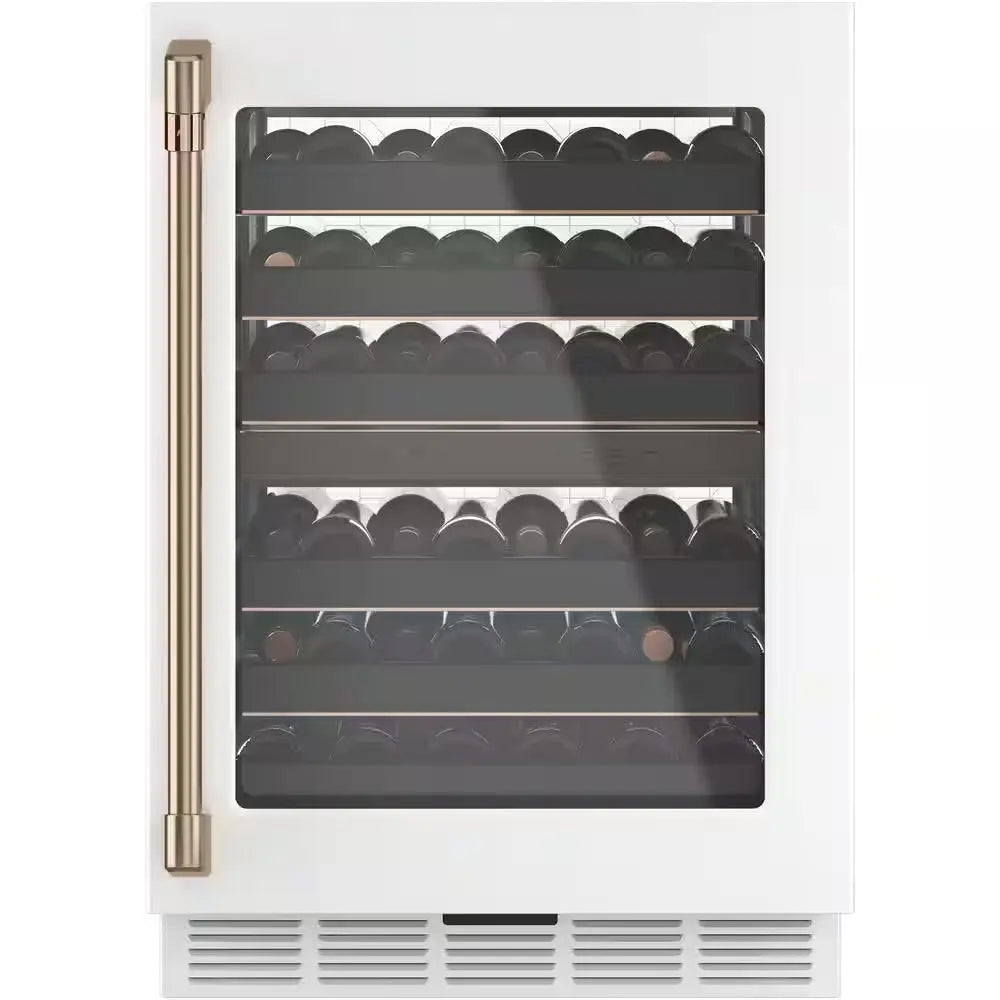 Smart 24 In. 46-Bottle Wine Beverage Cooler in Stainless Steel | Fridge.com