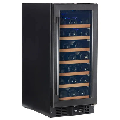 Smith & Hanks 15'' 34 Bottle Single Zone Wine Refrigerator | Fridge.com