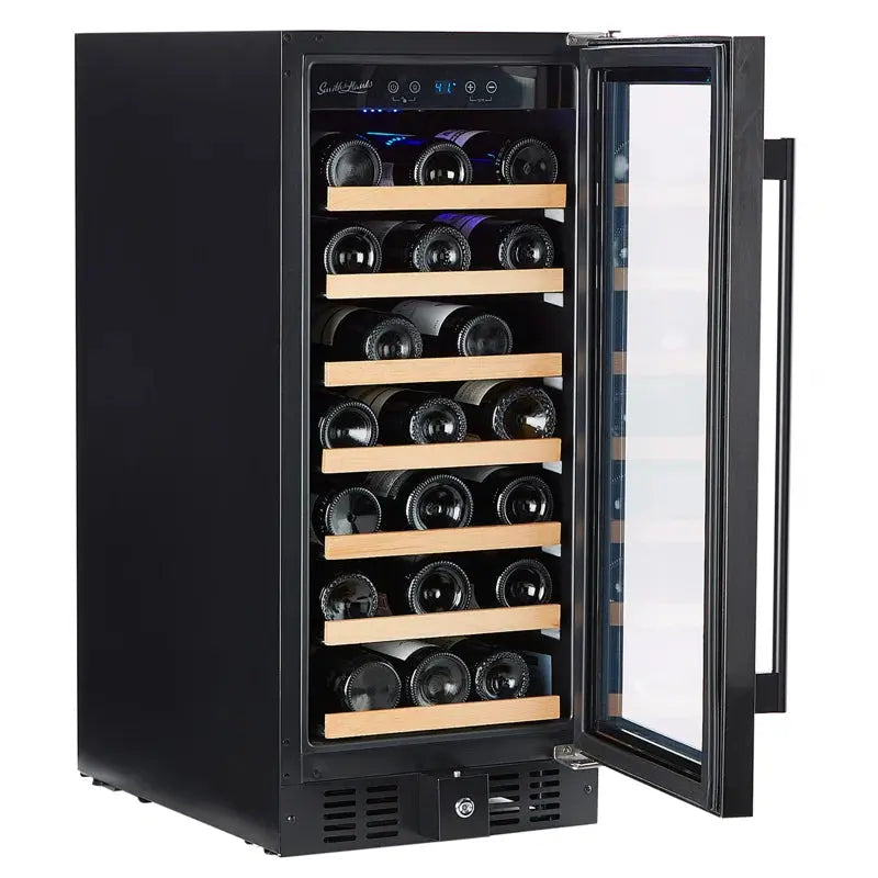 Smith & Hanks 15'' 34 Bottle Single Zone Wine Refrigerator | Fridge.com