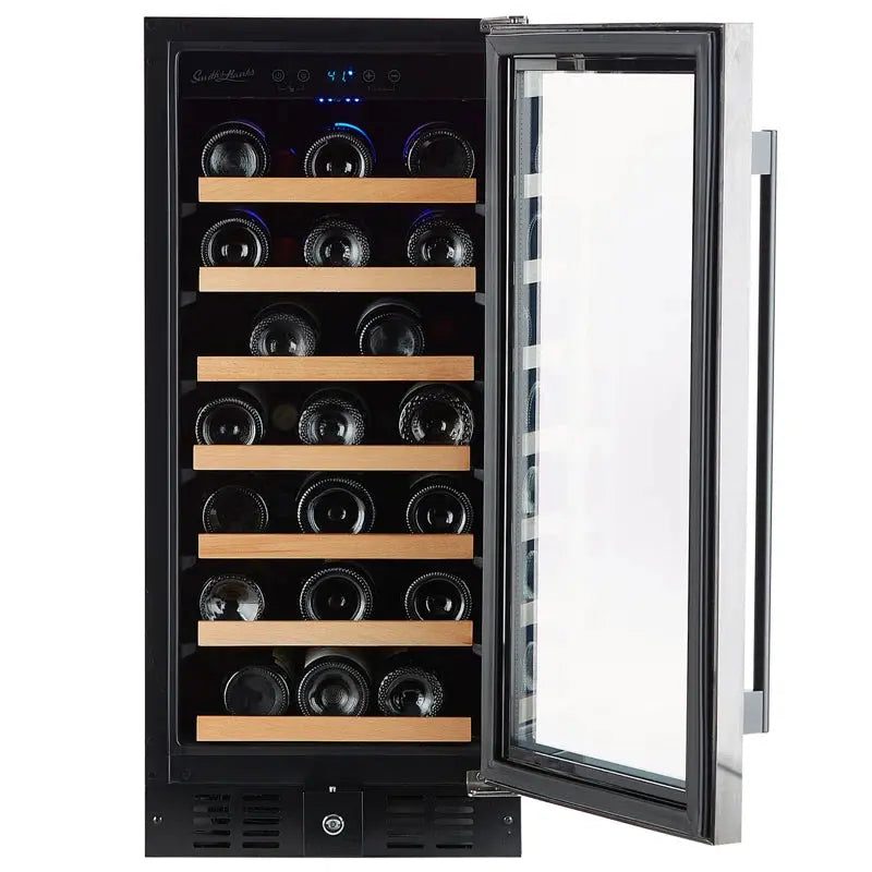 Smith & Hanks 15'' 34 Bottle Single Zone Wine Refrigerator | Fridge.com