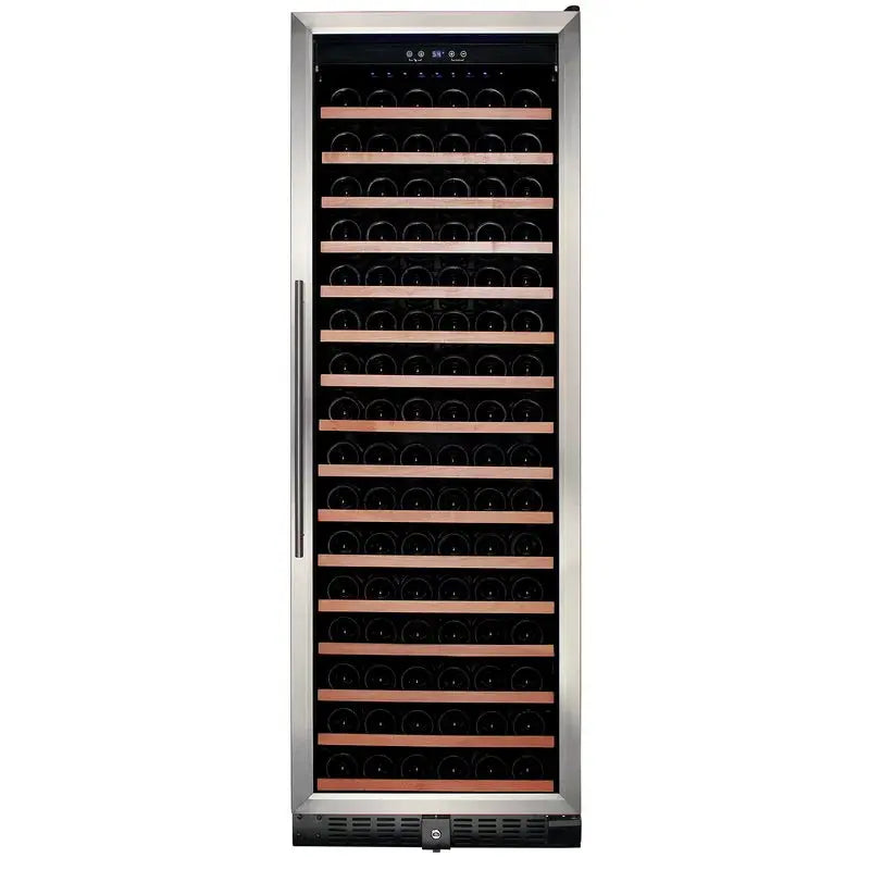 Smith & Hanks 23.75'' 166 Bottle Single Zone Wine Refrigerator | Fridge.com