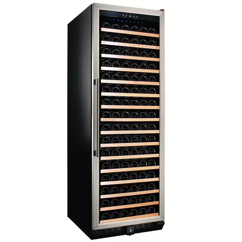 Smith & Hanks 23.75'' 166 Bottle Single Zone Wine Refrigerator | Fridge.com