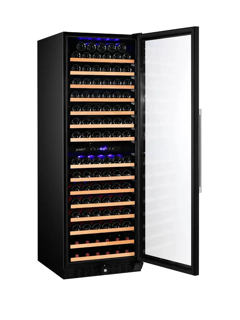 Smith & Hanks 24'' 166 Bottle Dual Zone Wine Refrigerator | Fridge.com