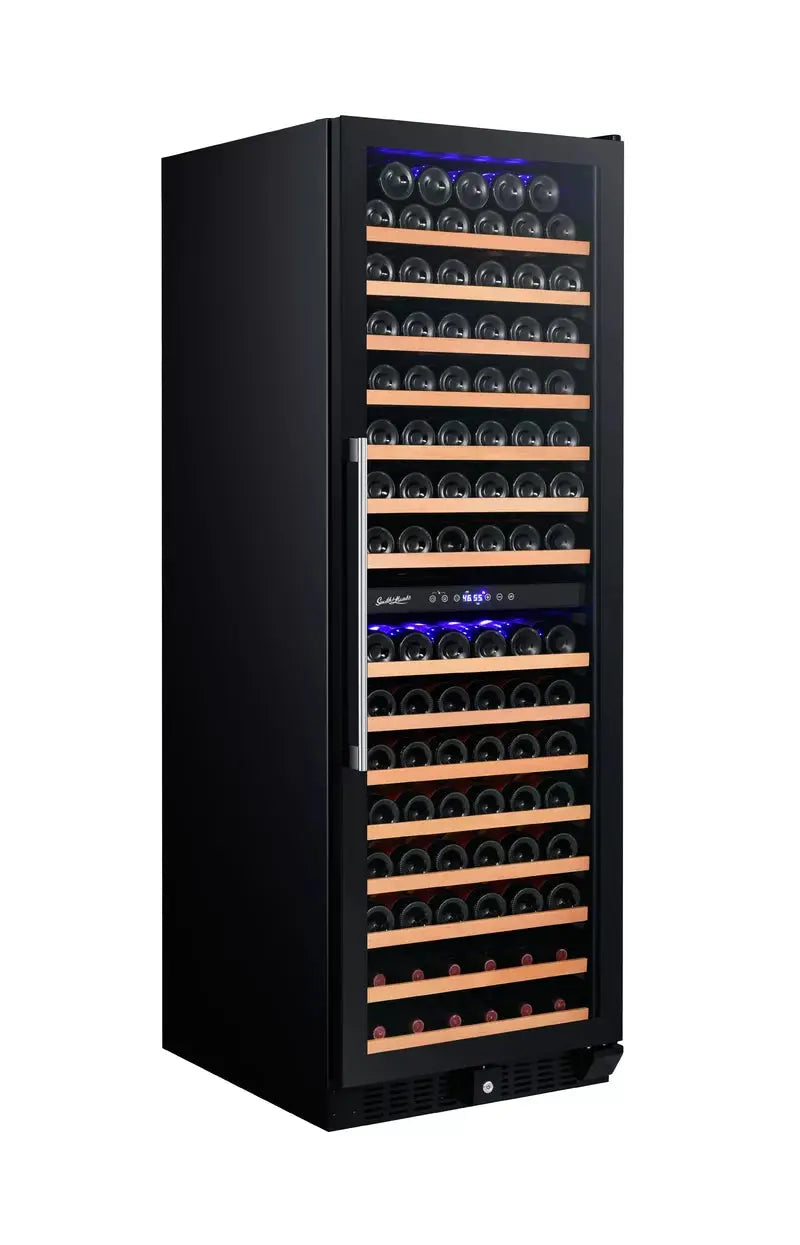 Smith & Hanks 24'' 166 Bottle Dual Zone Wine Refrigerator | Fridge.com