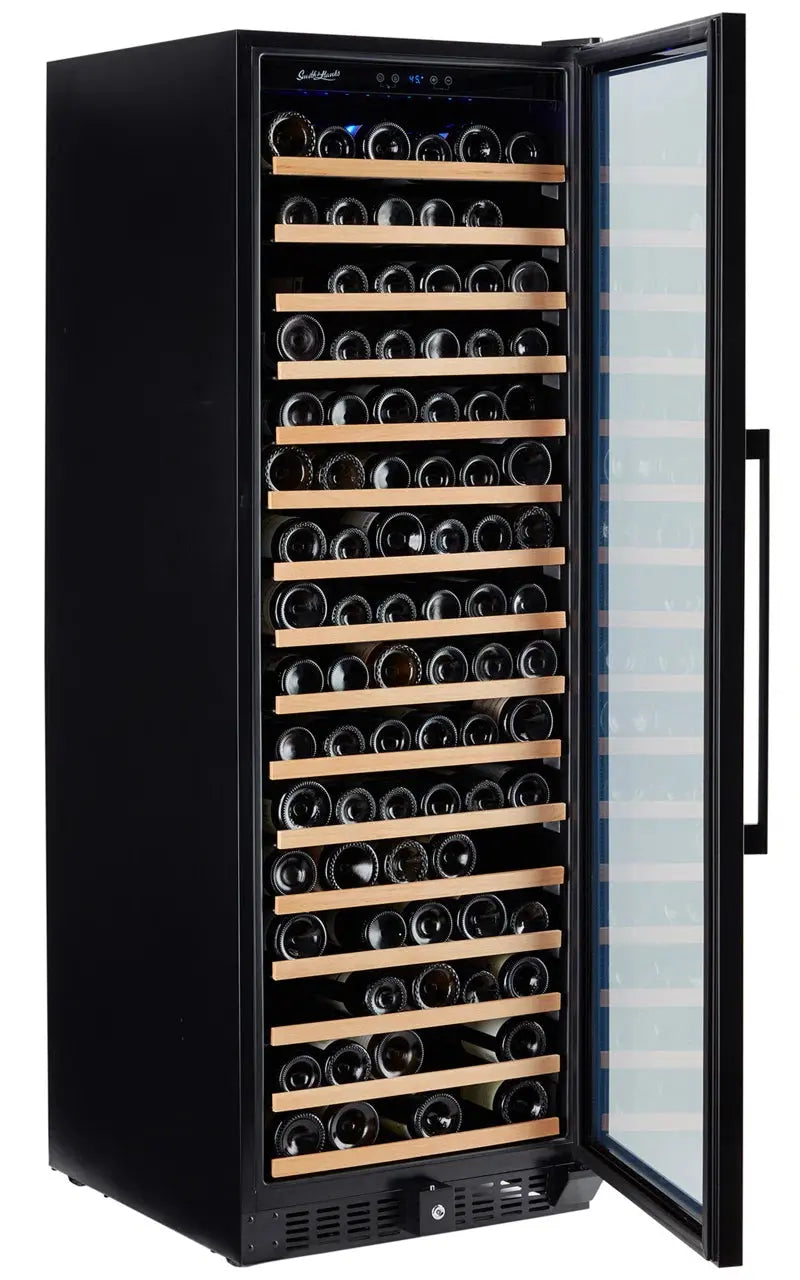 Smith & Hanks 24'' 166 Bottle Single Zone Wine Refrigerator | Fridge.com