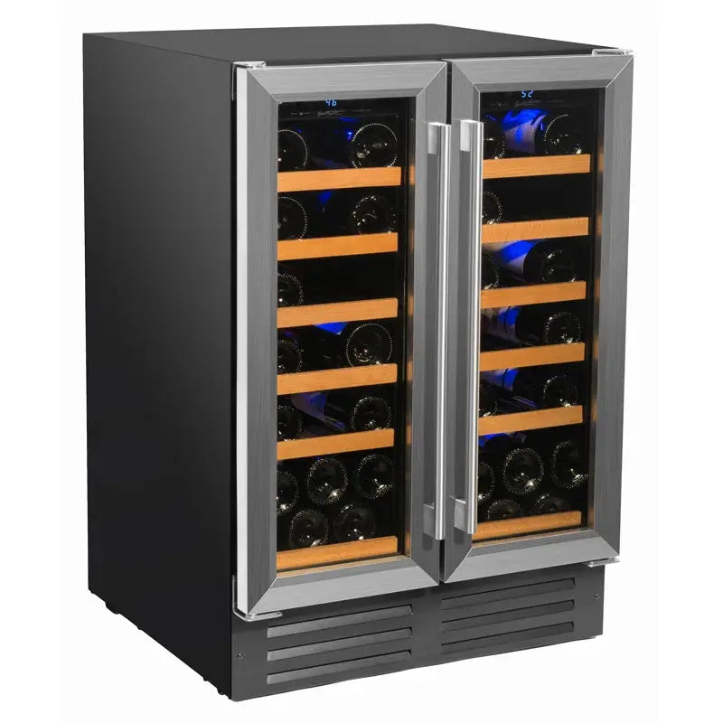 Smith & Hanks 24'' 40 Bottle Dual Zone | Fridge.com