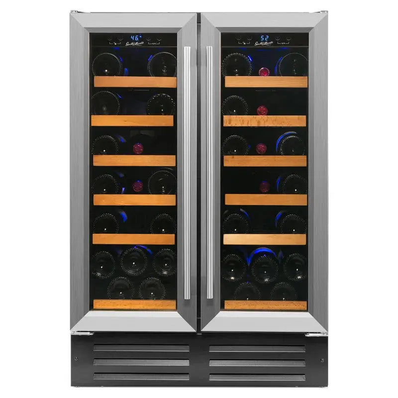 Smith & Hanks 24'' 40 Bottle Dual Zone | Fridge.com