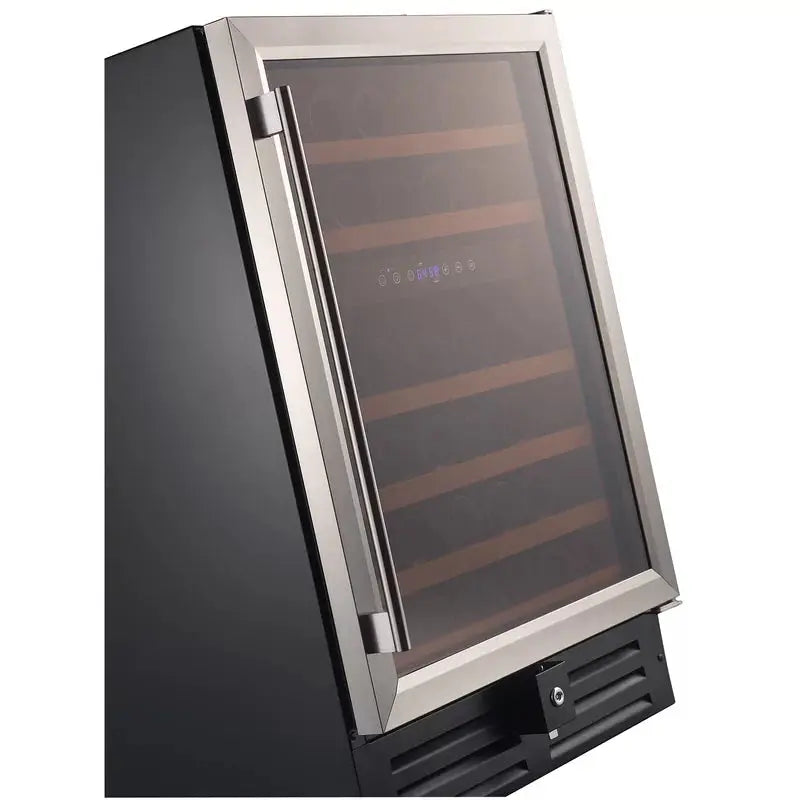 Smith & Hanks 24'' 46 Bottle Dual Zone Wine Refrigerator | Fridge.com