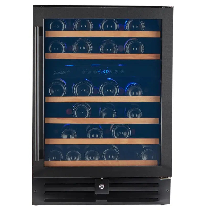 Smith & Hanks 24'' 46 Bottle and 60 Can Dual Zone Wine & Beverage Refrigerator | Fridge.com