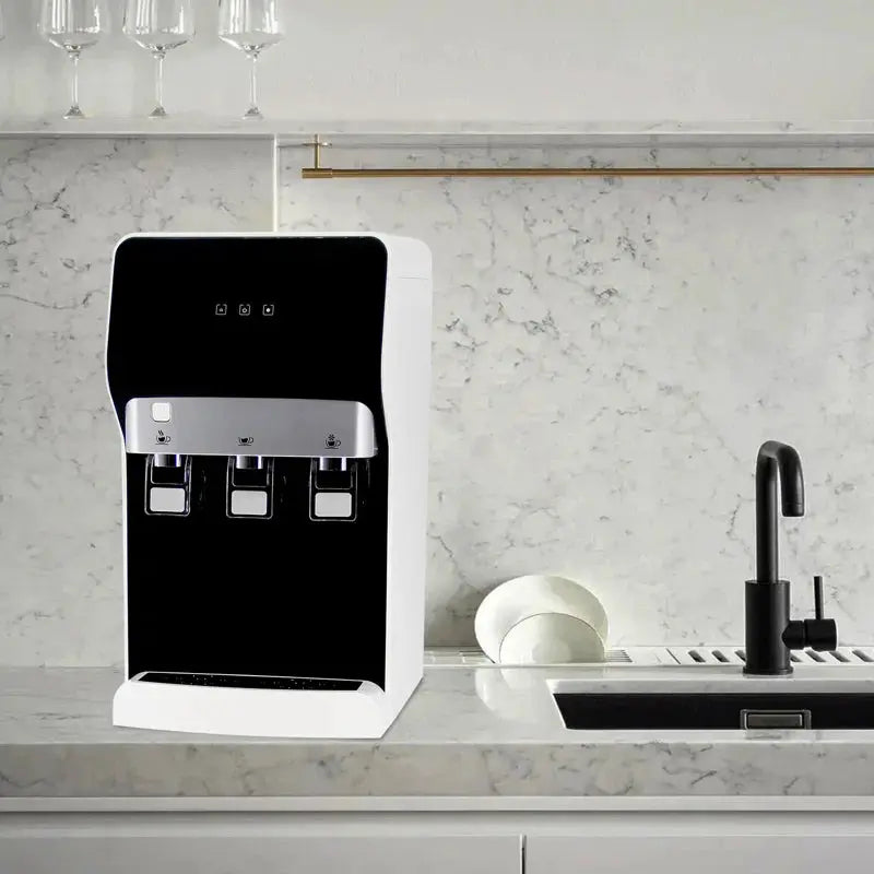 Soopyk Black Countertop Bottleless Electric Filtered Water Dispenser | Fridge.com