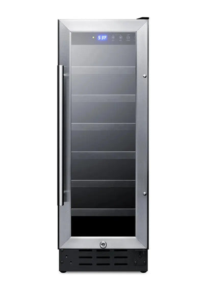 Summit Appliance 11.88'' 21 Bottle Single Zone Wine Refrigerator | Fridge.com