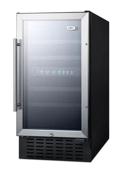 Summit Appliance 17.75'' 28 Bottle Dual Zone Wine Refrigerator | Fridge.com