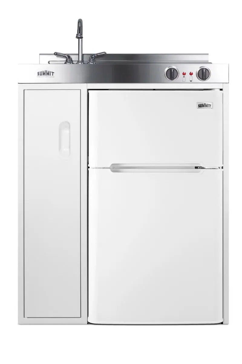 Summit Appliance 2.96 Cubic Feet Cu. Ft. Mini Fridge with Freezer Kitchenette | Fridge.com