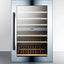 Summit Appliance 23.25'' 51 Bottle Dual Zone Built-In Wine Refrigerator | Fridge.com