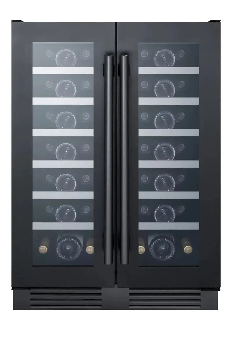 Summit Appliance 23.5'' 42 Bottle Dual Zone Wine Refrigerator | Fridge.com