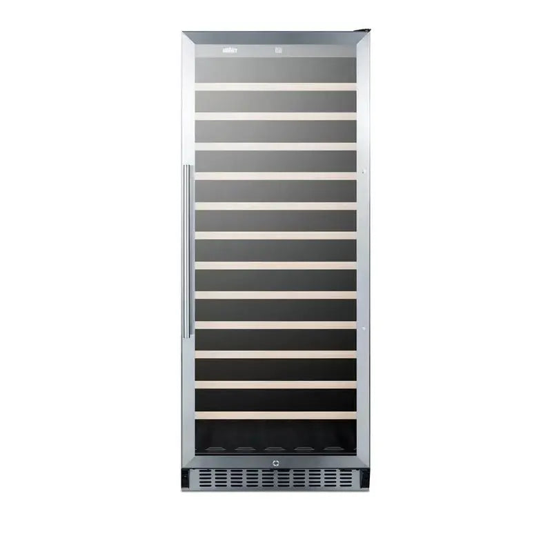 Summit Appliance 23.63'' 102 Bottle Single Zone Freestanding Wine Refrigerator | Fridge.com