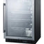 Summit Appliance 23.63'' 20 Bottle Single Zone Built-In Wine Refrigerator | Fridge.com