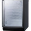 Summit Appliance 23.63'' 36 Bottle Single Zone Built-In Wine Refrigerator | Fridge.com